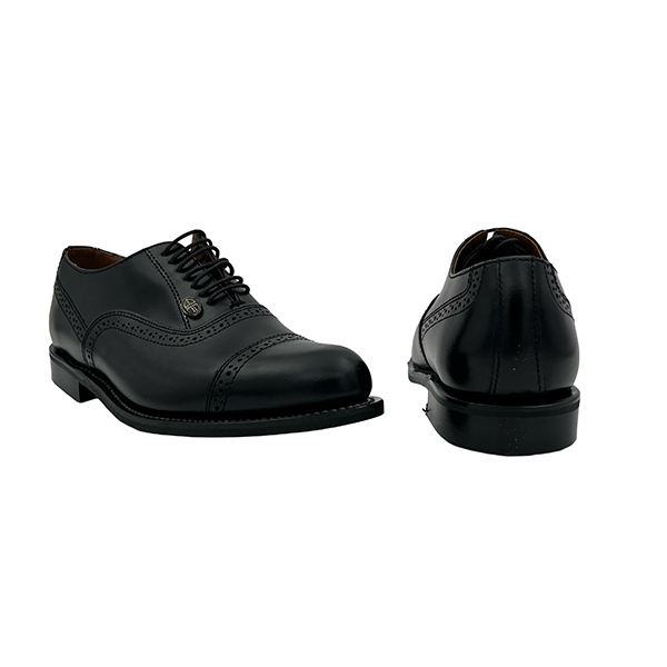 Leather Toe Cap Formal Shoe - 1058