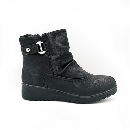 Low Wedge Ankle Boot - 1062