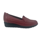 Low Wedge Leather Moccasin - 1072