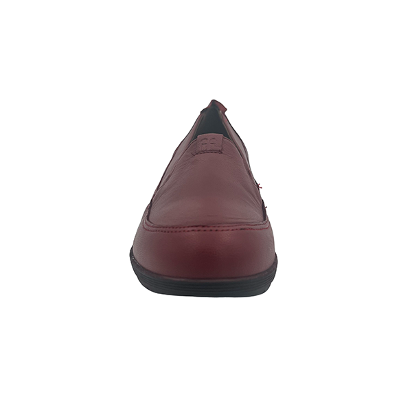 Low Wedge Leather Moccasin - 1072