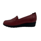 Low Wedge Leather Moccasin - 1072