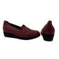 Low Wedge Leather Moccasin - 1072
