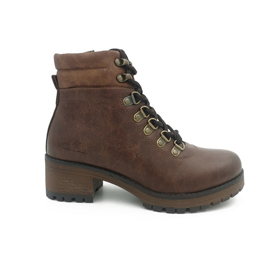 Front Lace Up Ankle Boot - 1092
