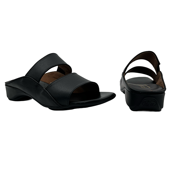 Leather Comfort Double Strap Sandal - 1099