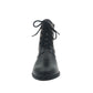 Leather Front Lace Up Ankle Boot - 1109