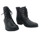 Leather Front Lace Up Ankle Boot - 1109