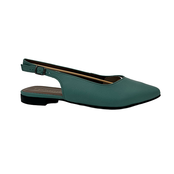 Flat Slingback Pointy Court - 1113