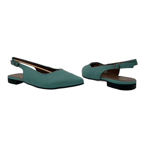 Flat Slingback Pointy Court - 1113
