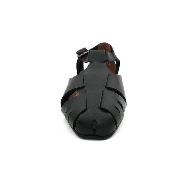 Leather Sandalised Shoe - 1114