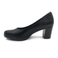 Medium Block Heel Classic Court - 1123