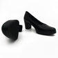 Medium Block Heel Classic Court - 1123