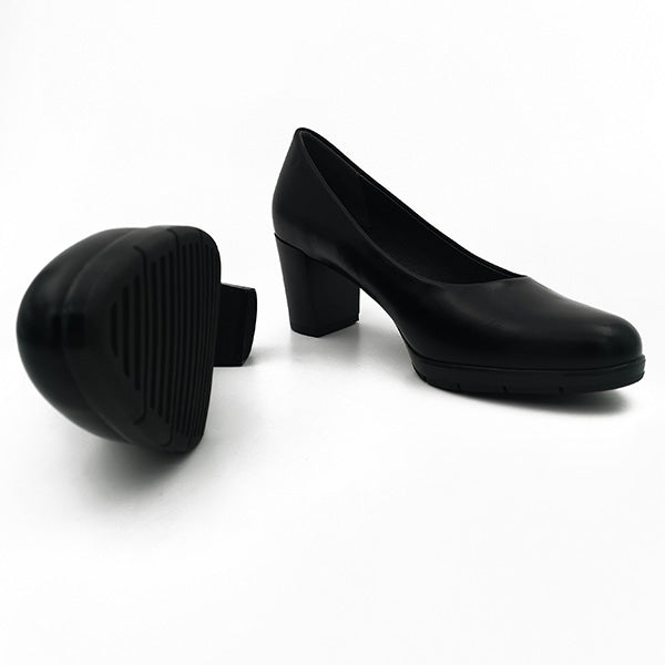 Medium Block Heel Classic Court - 1123