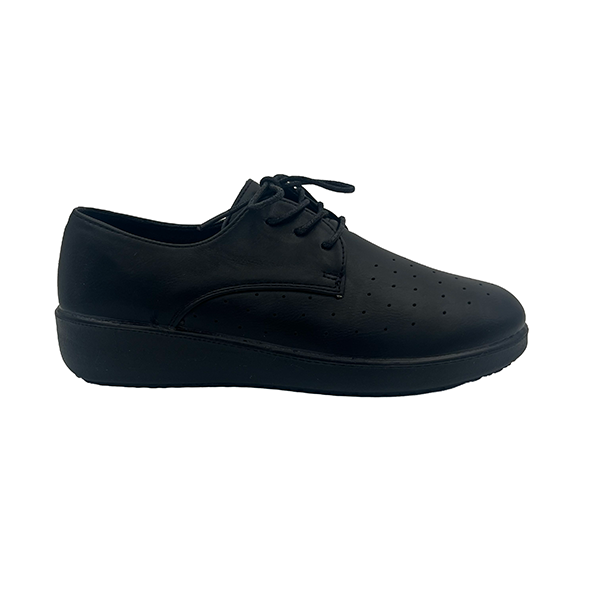 Low Wedge Comfort Lace Up - 1124