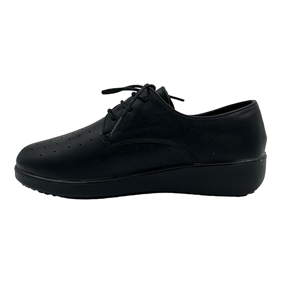 Low Wedge Comfort Lace Up - 1124