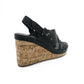 High Cork Wedge Sandal - 1128