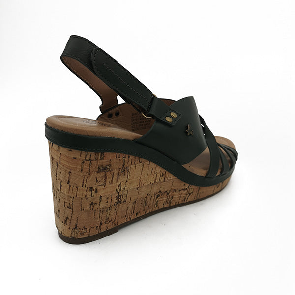High Cork Wedge Sandal - 1128