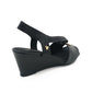 Elegant Medium Wedge With Open Toe - 1133