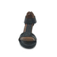 Leather Medium High Heel T-Bar - 1136