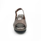 Leather Peep Toe Sling Back - 1138