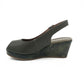 Leather Peep Toe Sling Back - 1138