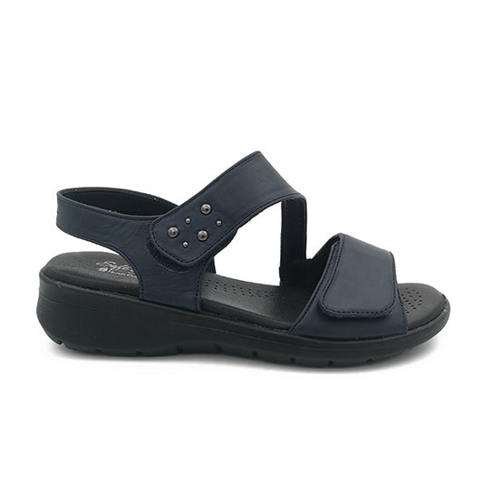 Double Velcro Strap Comfort Sandal - 1143