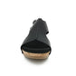 Open Toe Sandal On Medium Wedge - 1151