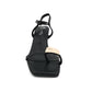 Medium Heel Toe Piece Evening Sandal - 1152