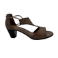 Medium Heel Open Toe Sandal - 1161
