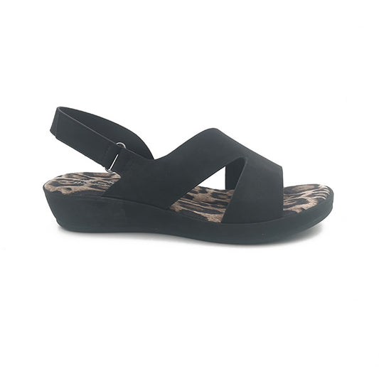 Comfort Asymmetrical Open Toe Sandal - 1166