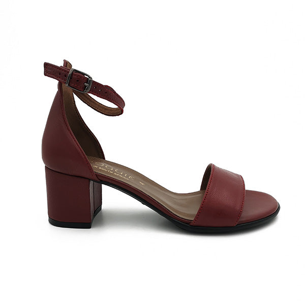 Medium Block Heel Open Toe Sandal - 1168