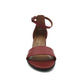 Medium Block Heel Open Toe Sandal - 1168