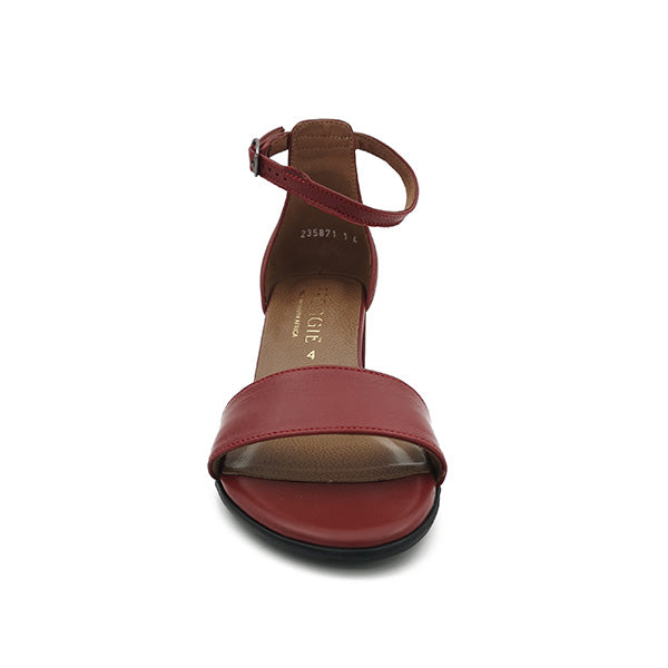 Medium Block Heel Open Toe Sandal - 1168