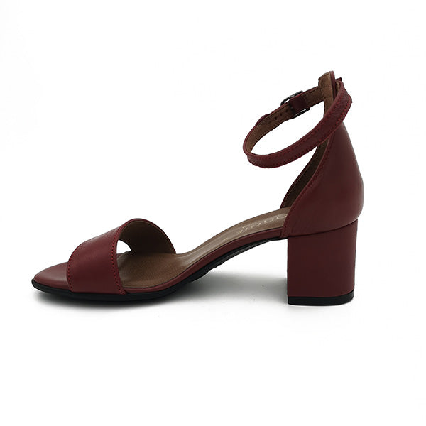 Medium Block Heel Open Toe Sandal - 1168