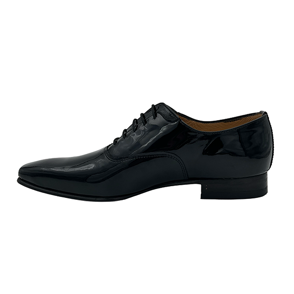 Leather Patent Lace Up - 1169