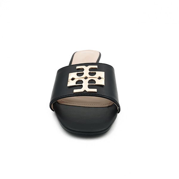 Low Heel Slip On Sandal - 1173