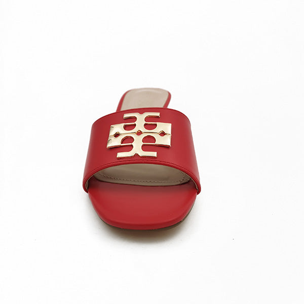 Low Heel Slip On Sandal - 1173