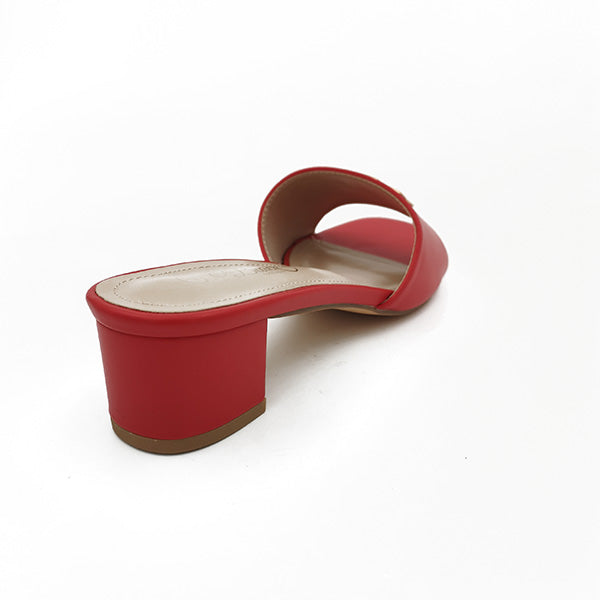 Low Heel Slip On Sandal - 1173