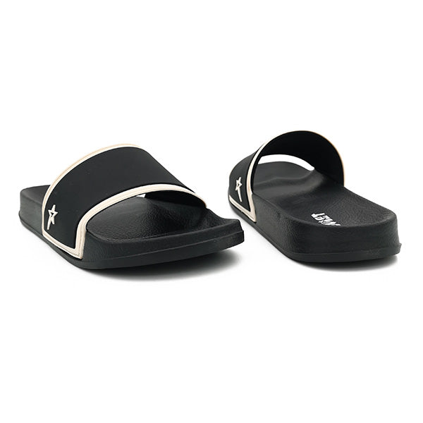 Large Vamp Slip On Sandal - 1179