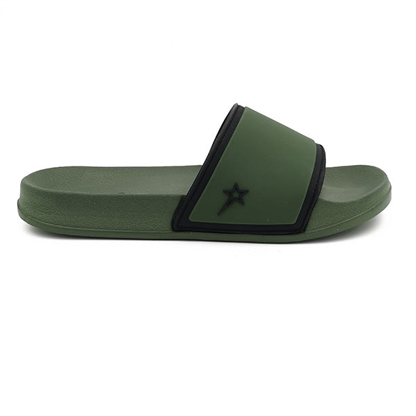Large Vamp Slip On Sandal - 1179