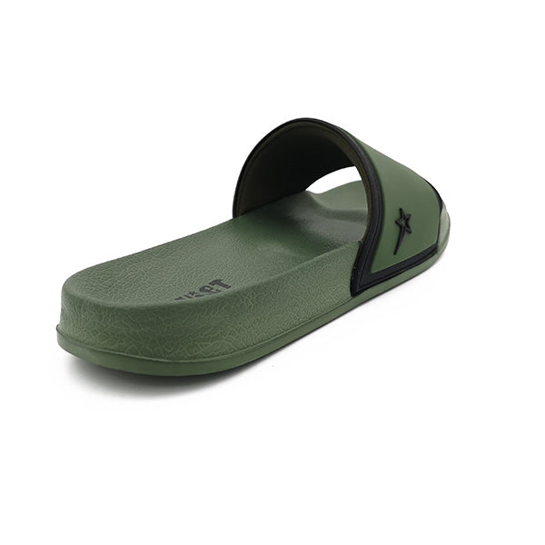 Large Vamp Slip On Sandal - 1179