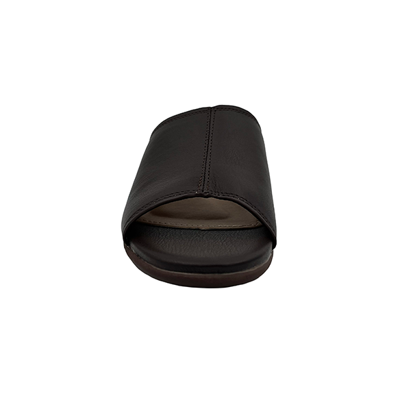 Low Block Heel Open Toe Mule - 1182