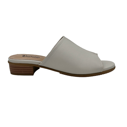Low Block Heel Open Toe Mule - 1182