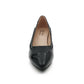 Medium Heel Patent Combo Court - 1183