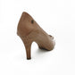 Medium Heel Patent Combo Court - 1183