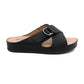 Cross Over Vamp Slip On Sandal - 1184