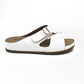 Cross Over Vamp Slip On Sandal - 1184