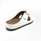 Cross Over Vamp Slip On Sandal - 1184