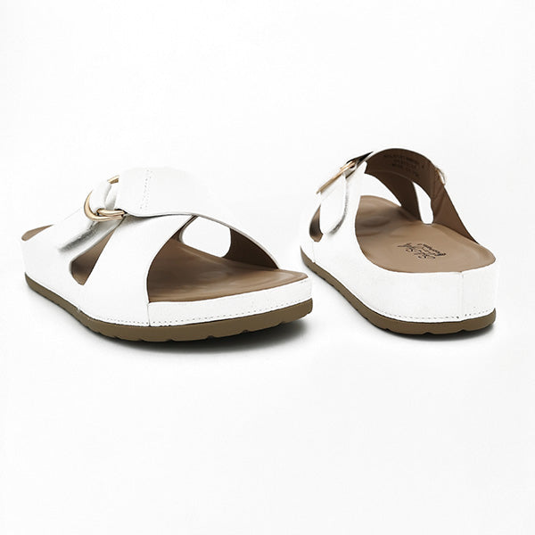 Cross Over Vamp Slip On Sandal - 1184