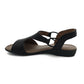 Leather Low Heel open Toe Sandal - 1185