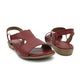 Leather Low Heel open Toe Sandal - 1185